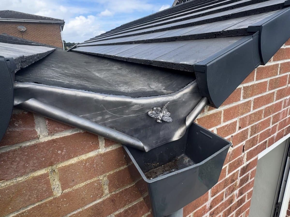 Gutter installation project by BMS Vanguard Roofing – photo 2